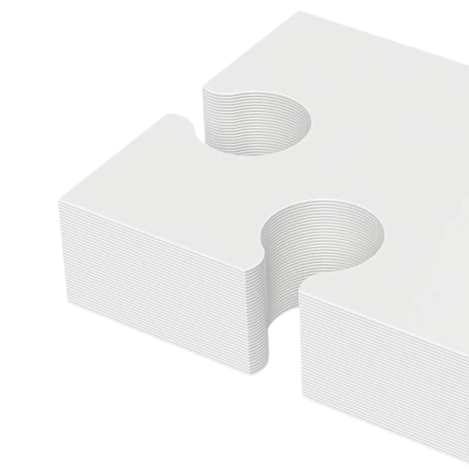 Puzzle Blank White - 30 Stück Blanko-Puzzleteile als Partygeschenke zum
