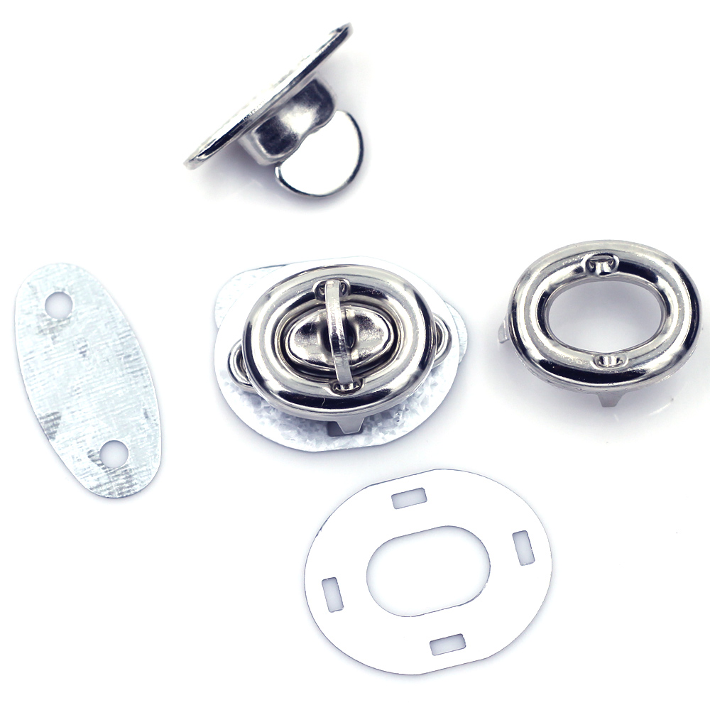 Metal Photo Panel - Twist Turn Locks Rahmen Kussverschlüsse Silberton