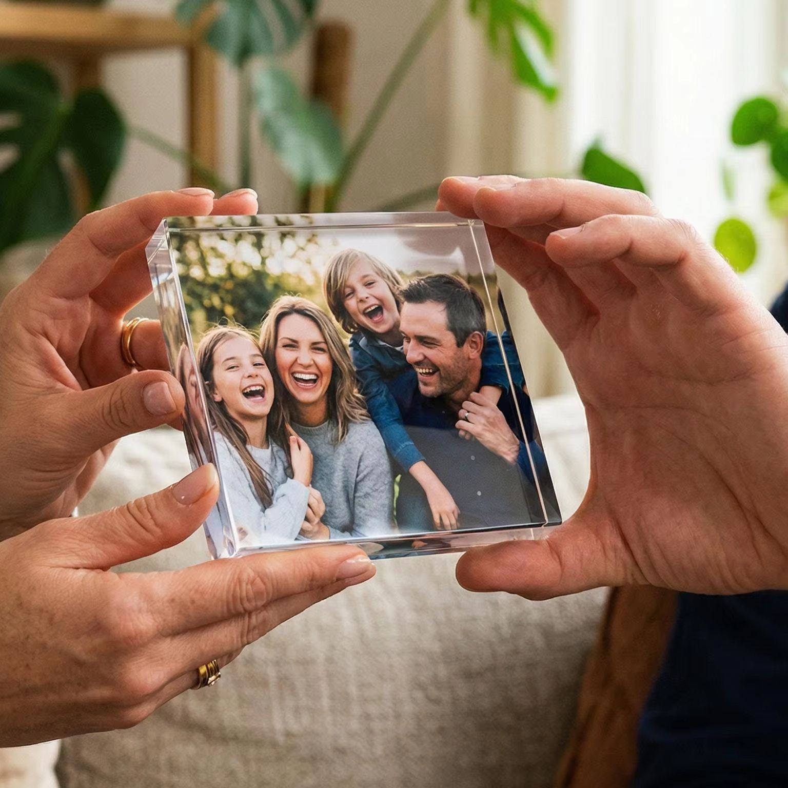 Personalisierter Freundschafts – Photo Acrylic Block Bewertung und Preis