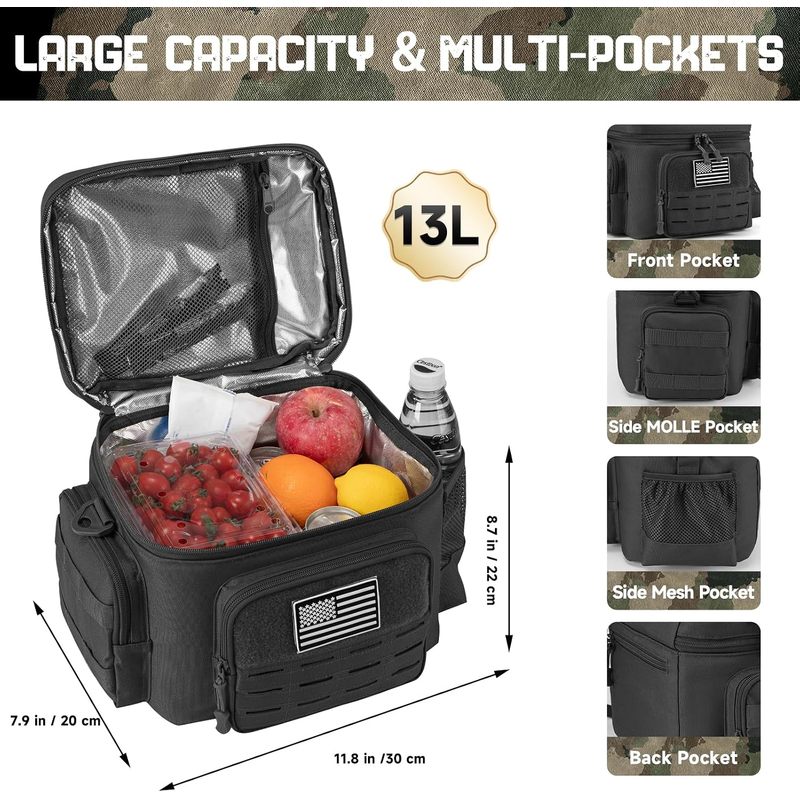 Taktische Isolierte Lunch-Tasc – Tote Bag Sublimation Bewertung und Preis