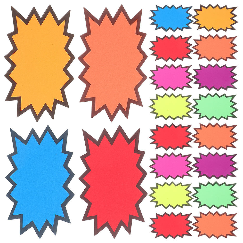 160 Stück Bunte Preisschilder  – Yard Sign Blank Bewertung und Preis