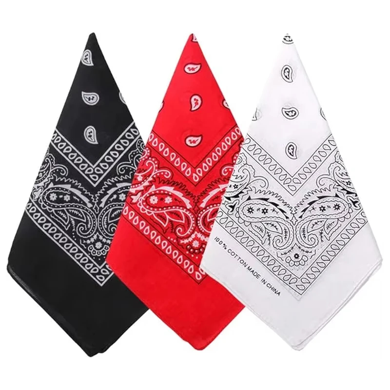1 Stück Hip-Hop Cowboy Paisley – Bandana Blank White Bewertung und Preis