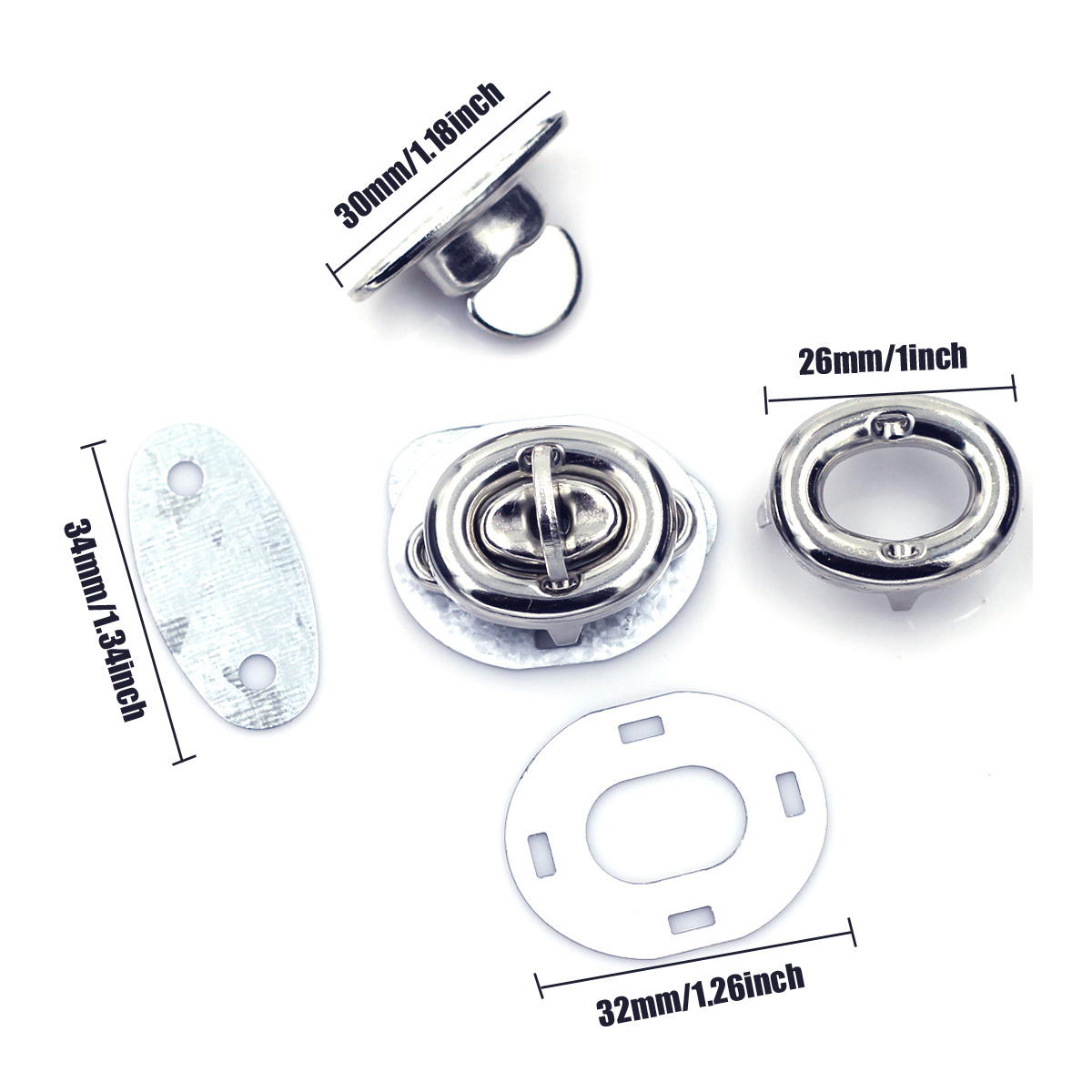 Twist Turn Locks Rahmen Kussve – Metal Photo Panel Bewertung und Preis