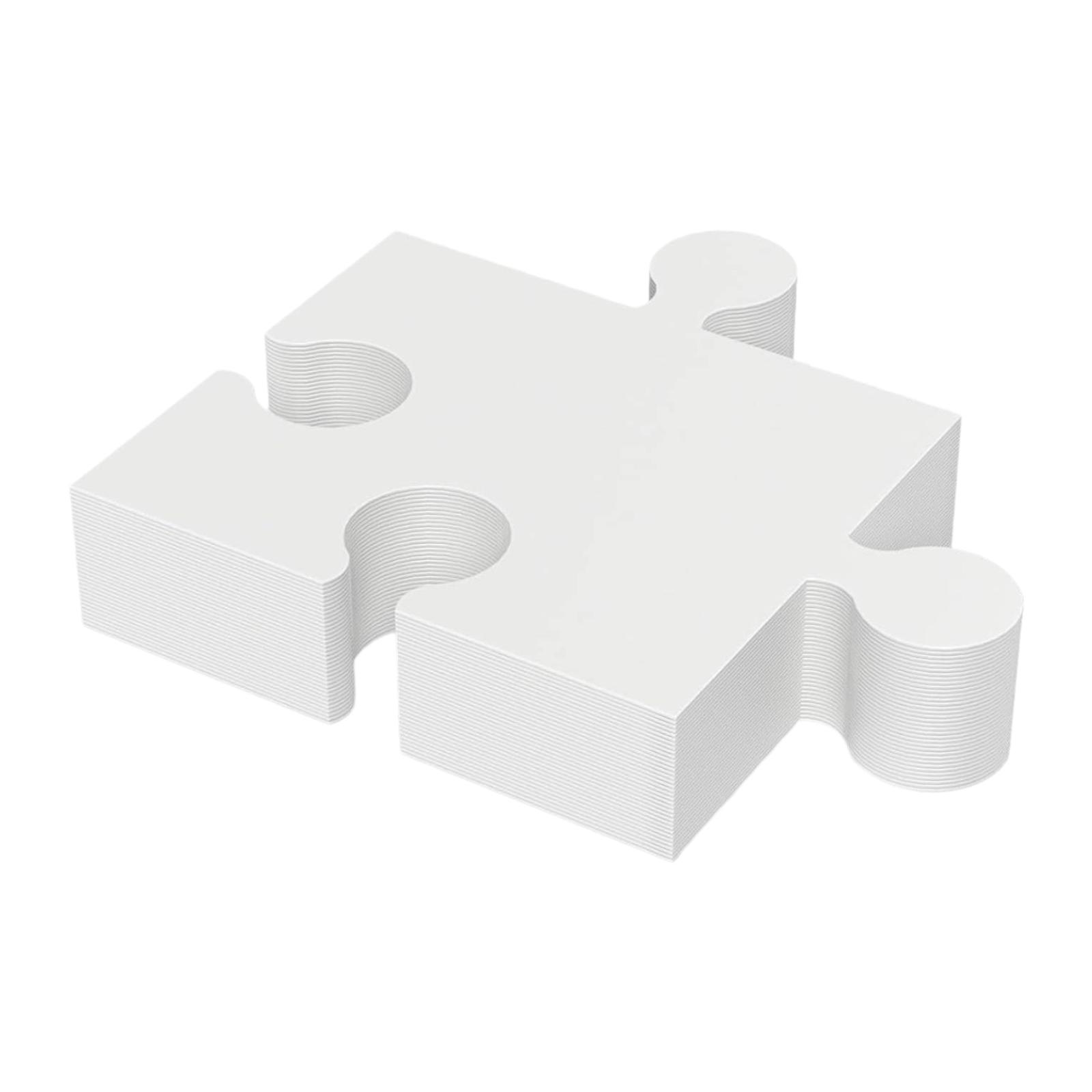 30 Stück leere Puzzle-Teile zu – Puzzle Blank White Bewertung und Preis